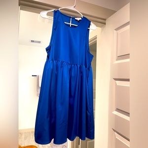 Womens dress, royal blue, size large and brand Gianni Bini
